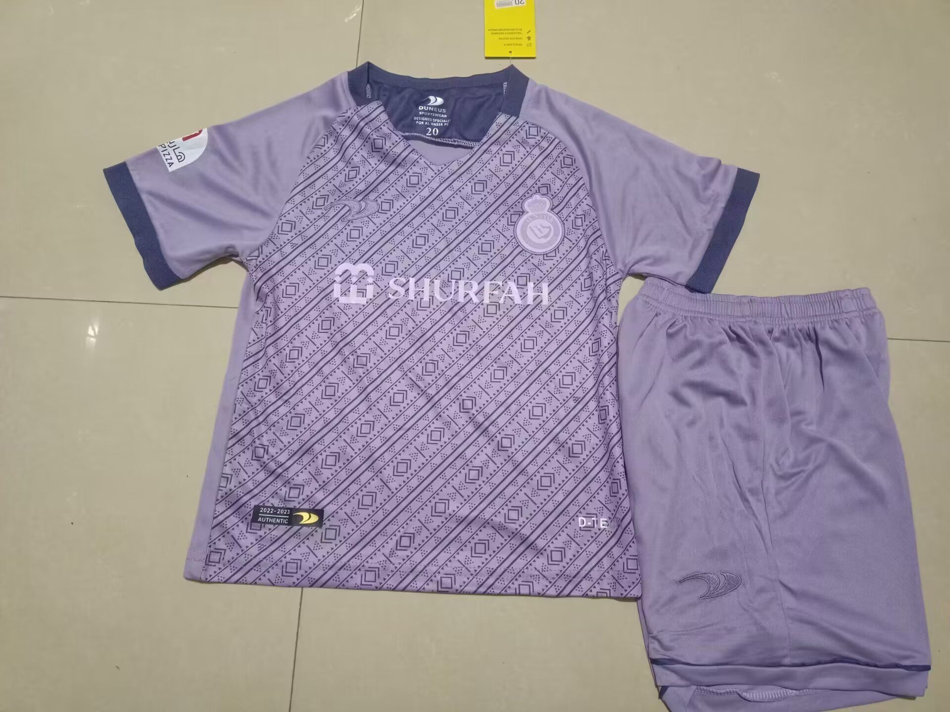 Kids-Al-Nassr 22/23 Fourth Purple Soccer Jersey